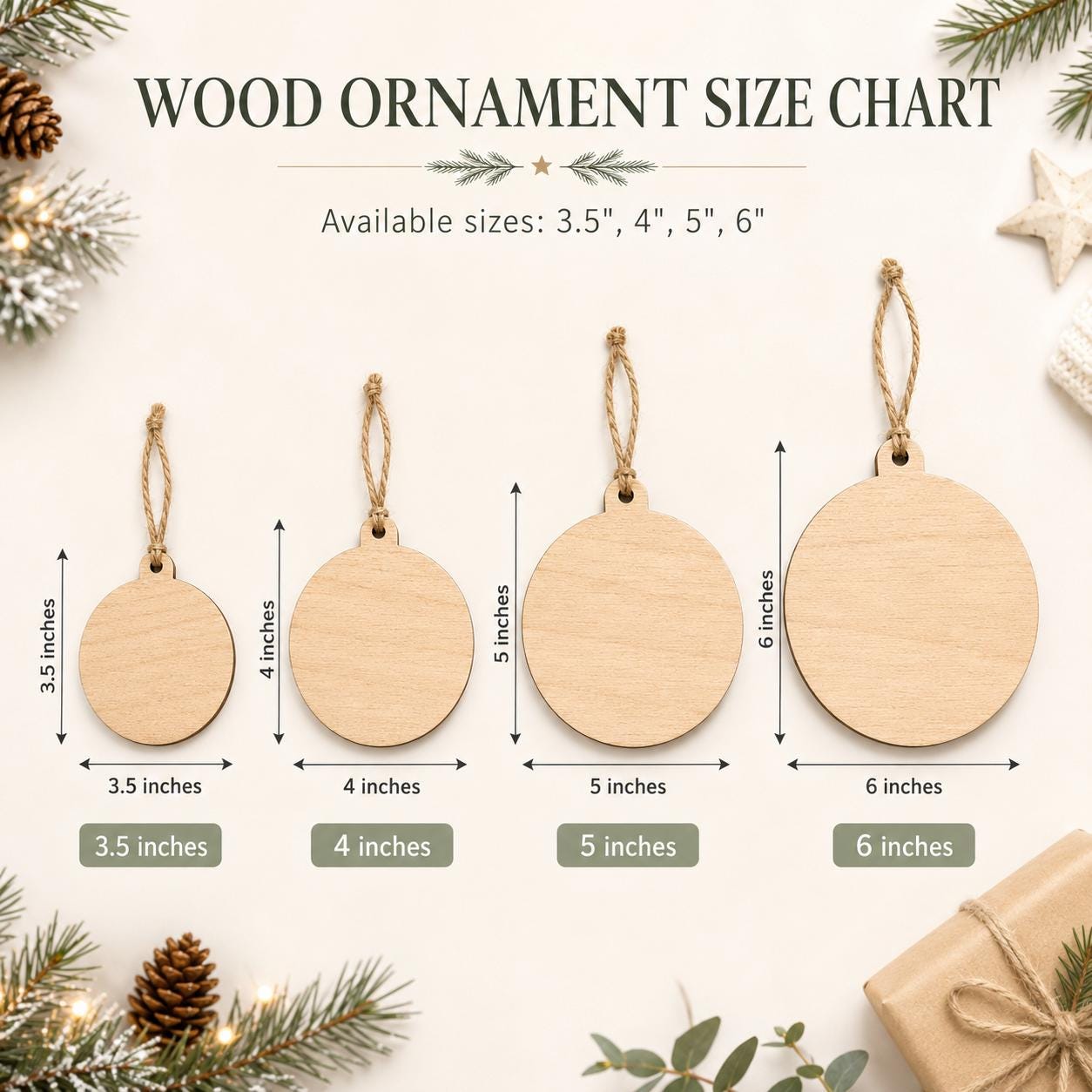 Personalized Neighbor Christmas Ornament, From Our House to Yours, Custom Family Names and Street Sign, Wooden Holiday Gift 2026